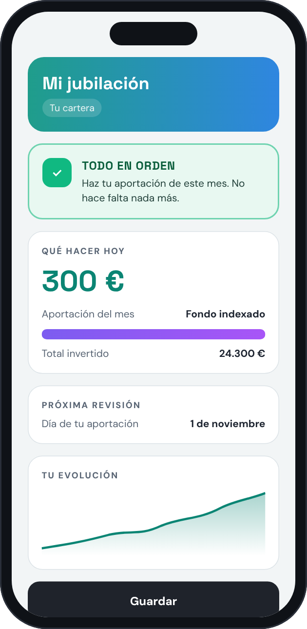 La calculadora del curso en el móvil